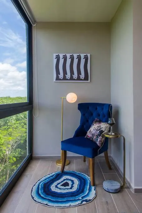 Designer Penthouse - Jungle Views, Bike To Beach Tulum Apartment