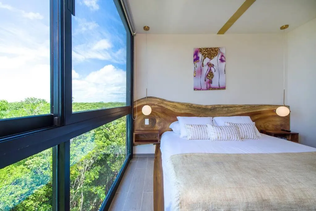 Designer Penthouse - Jungle Views, Bike To Beach Tulum Mexico