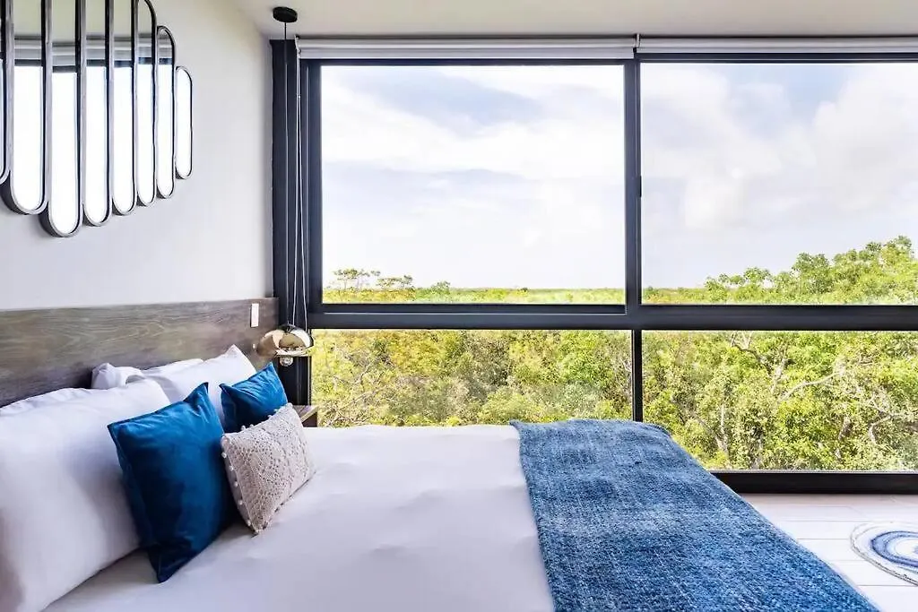 Designer Penthouse - Jungle Views, Bike To Beach Tulum Apartment