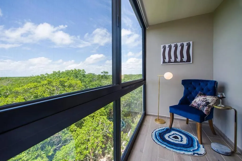 Designer Penthouse - Jungle Views, Bike To Beach Tulum Apartment