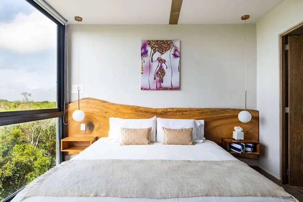 Apartment Designer Penthouse - Jungle Views, Bike To Beach Tulum Mexico